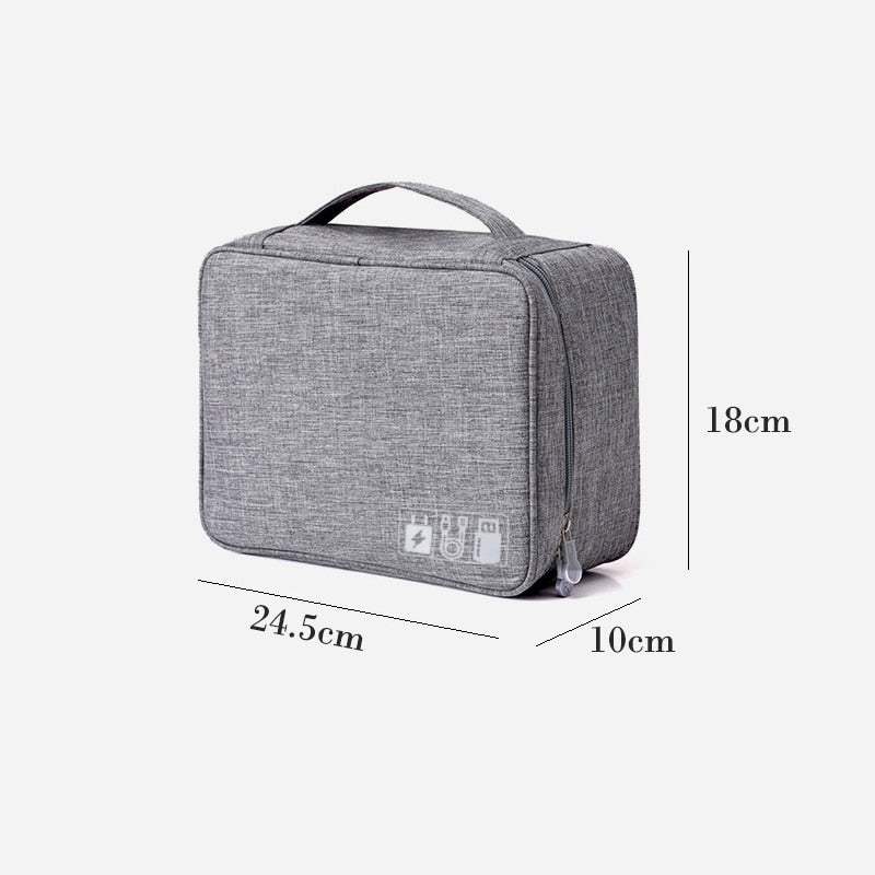 Organizador de Viaje para Cables y Accesorios Electrónicos